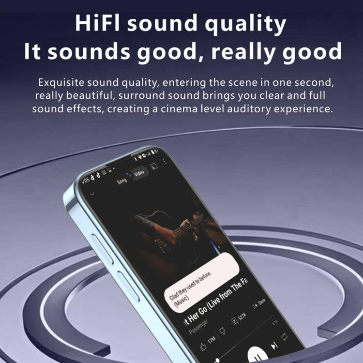 Melrose S17 Max, 4GB+64GB, 3.75 inch Android 12.0 MTK6765 Octa Core, Network: 4G, Dual SIM, Support Google Play(Pink) - Other by MELROSE | Online Shopping UK | buy2fix