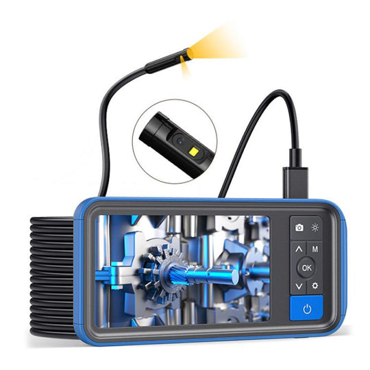 TESLONG MS450 4.5 Inch Large Screen Endoscope Auto Repair Tools, Model:8mm Dual Lens / 10m