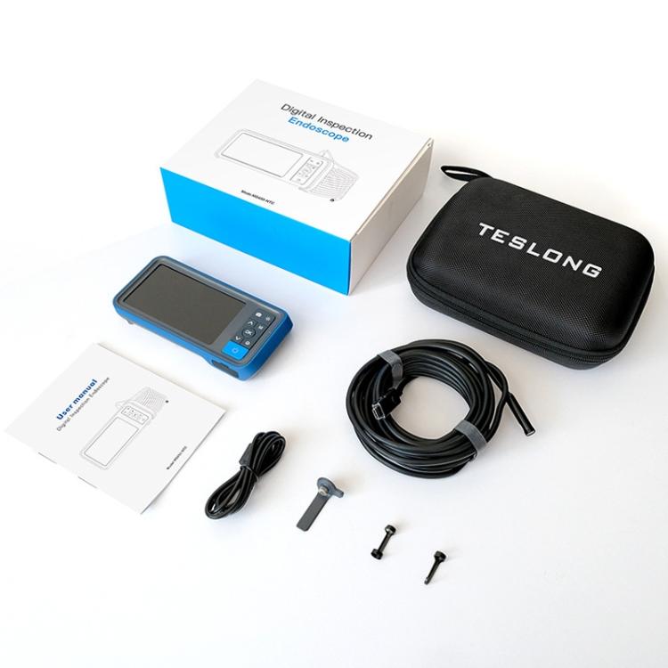 TESLONG MS450 4.5 Inch Large Screen Endoscope Auto Repair Tools, Model:8mm Dual Lens / 3m -  by TESLONG | Online Shopping UK | buy2fix