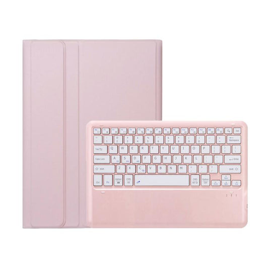 For Xiaomi Pad 7S Pro 12.5 inch Ultra-thin Detachable Bluetooth Keyboard Leather Tablet Case(Pink White)