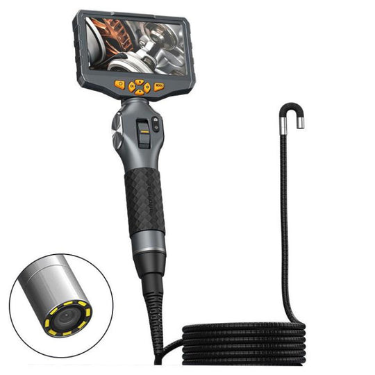 TESLONG TD500 5 Inch HD Large Screen Dual Steering Endoscope Supports Wi-Fi 1.55m Cable Length, Model:3.9mm Single Lens