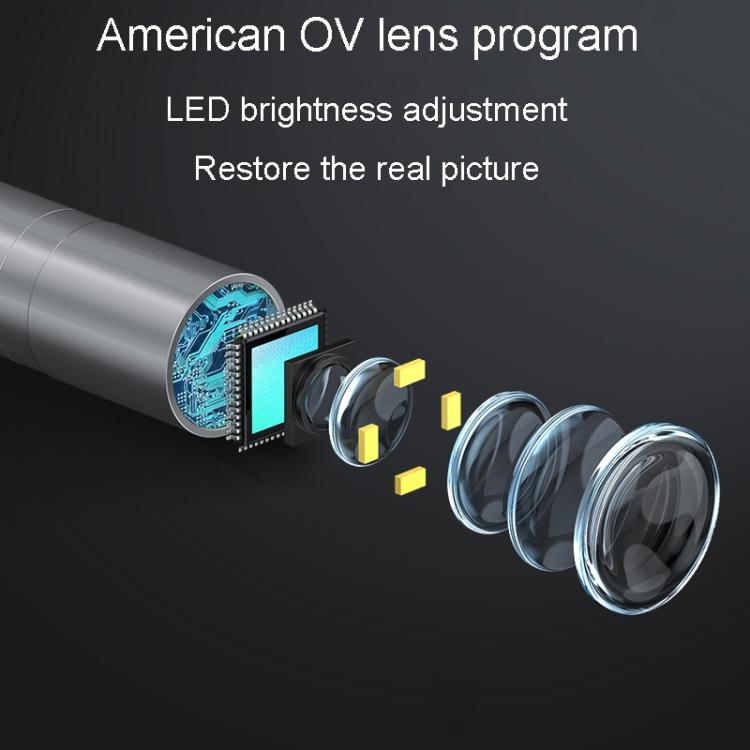 TESLONG TD500 5 Inch HD Large Screen Dual Steering Endoscope 1.55m Length, Model:6.5mm Dual Lens -  by TESLONG | Online Shopping UK | buy2fix