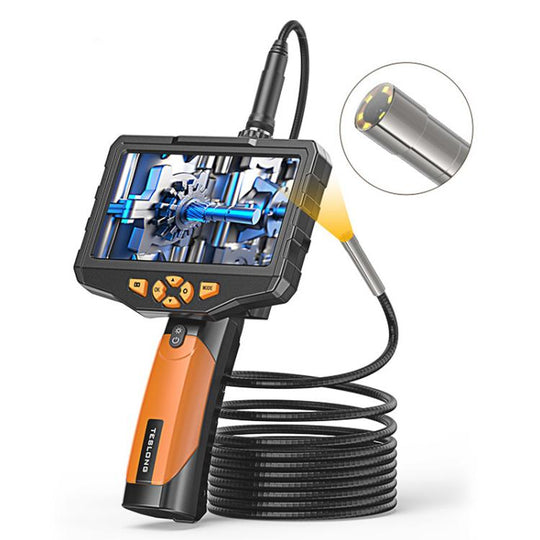 TESLONG NTS300 5 Inch Large Screen Industrial Endoscope Auto Repair Tools, Model:5.5mm Single Lens / 3m