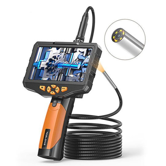 TESLONG NTS300 5 Inch Large Screen Industrial Endoscope Auto Repair Tools, Model:3.9mm Single Lens / 3m