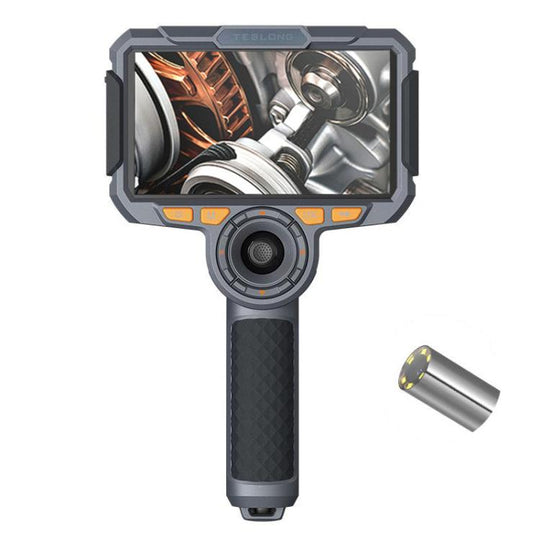 TESLONG TF600 6 Inch Screen 360 Degree Steering Industrial Endoscope Supports Wi-Fi 1.55m Cable Length, Model:6.5mm Dual Lens