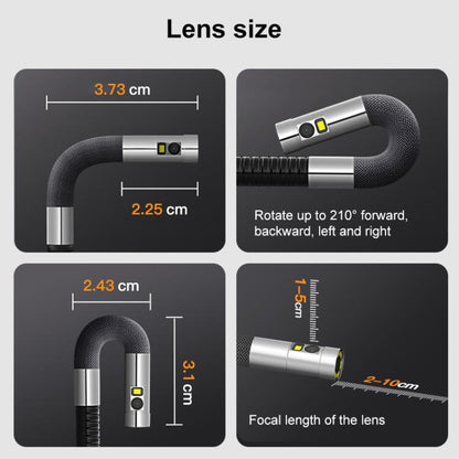 TESLONG TF600 6 Inch Screen 360 Degree Steering Industrial Endoscope 1.55m Length, Model:3.9mm Single Lens -  by TESLONG | Online Shopping UK | buy2fix