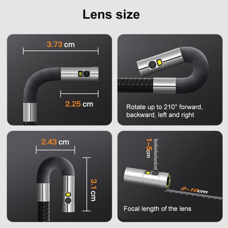 TESLONG TF600 6 Inch Screen 360 Degree Steering Industrial Endoscope 1.55m Length, Model:6.5mm Single Lens -  by TESLONG | Online Shopping UK | buy2fix