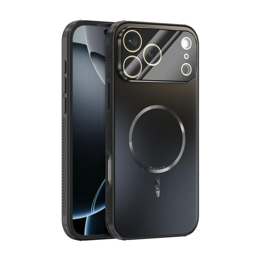 For iPhone 17 Pro Max ABEEL Heat Dissipation Frosted MagSafe Phone Case with Lens Film(Black) - iPhone 17 Pro Max Cases by buy2fix | Online Shopping UK | buy2fix