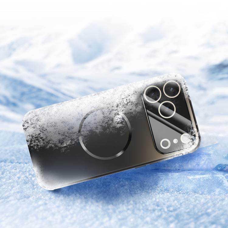 For iPhone 17 Pro Max ABEEL Heat Dissipation Frosted MagSafe Phone Case with Lens Film(Black) - iPhone 17 Pro Max Cases by buy2fix | Online Shopping UK | buy2fix