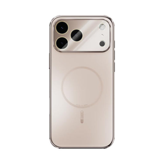 For iPhone 17 Pro Max ABEEL Heat Dissipation Frosted MagSafe Phone Case with Lens Film(Rose Gold) - iPhone 17 Pro Max Cases by buy2fix | Online Shopping UK | buy2fix