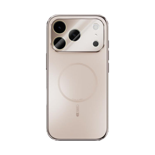 For iPhone 17 Pro ABEEL Heat Dissipation Frosted MagSafe Phone Case with Lens Film(Rose Gold) - iPhone 17 Pro Cases by buy2fix | Online Shopping UK | buy2fix
