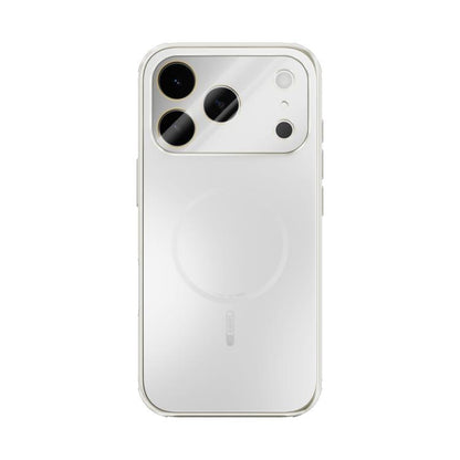 For iPhone 17 Pro ABEEL Heat Dissipation Frosted MagSafe Phone Case with Lens Film(White) - iPhone 17 Pro Cases by buy2fix | Online Shopping UK | buy2fix