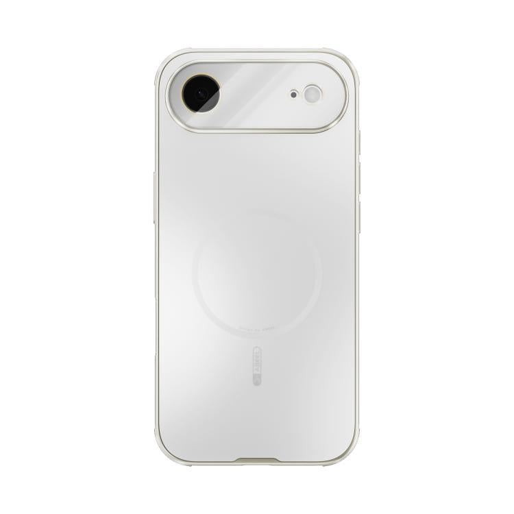 For iPhone Air ABEEL Heat Dissipation Frosted MagSafe Phone Case with Lens Film(White) - iPhone Air Cases by buy2fix | Online Shopping UK | buy2fix
