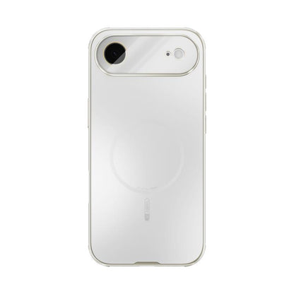 For iPhone Air ABEEL Heat Dissipation Frosted MagSafe Phone Case with Lens Film(White) - iPhone Air Cases by buy2fix | Online Shopping UK | buy2fix