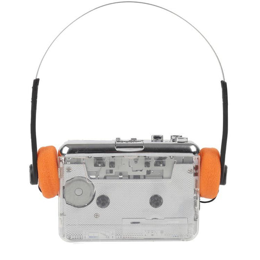 Tonivent TON010B Copper Flywheel Tape Converter Type-C Cassette to MP3 Player(Transparent) - Tape Converter by buy2fix | Online Shopping UK | buy2fix