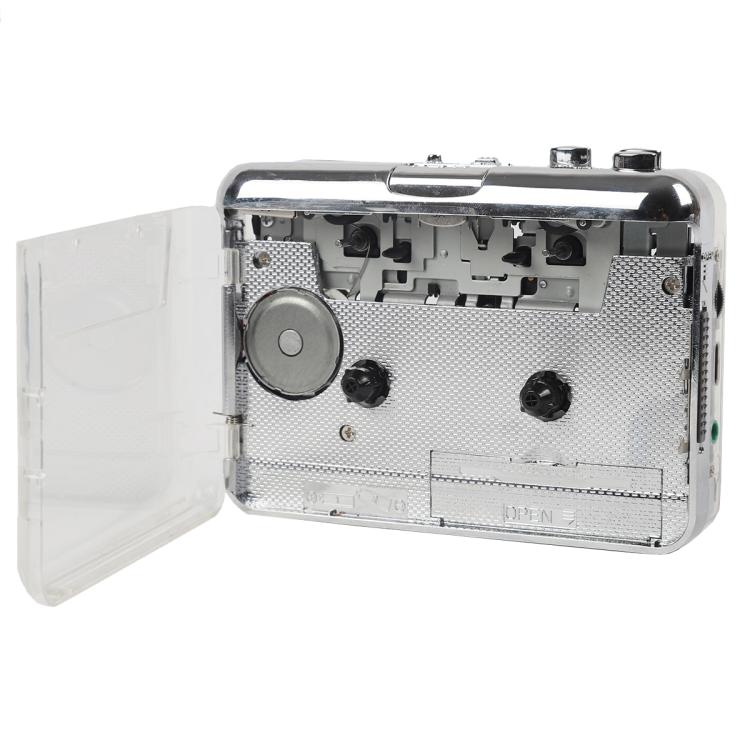 Tonivent TON010B Copper Flywheel Tape Converter Type-C Cassette to MP3 Player(Transparent) - Tape Converter by buy2fix | Online Shopping UK | buy2fix