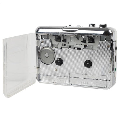 Tonivent TON010B Copper Flywheel Tape Converter Type-C Cassette to MP3 Player(Transparent) - Tape Converter by buy2fix | Online Shopping UK | buy2fix