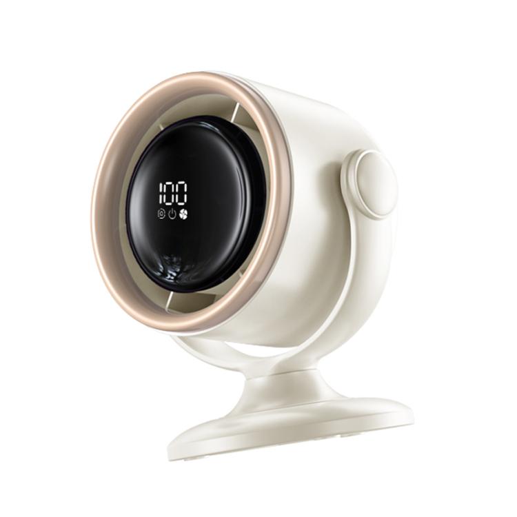 LS01 Bladeless Digital Display Desktop Circulation Fan(White) - Electric Fans by buy2fix | Online Shopping UK | buy2fix