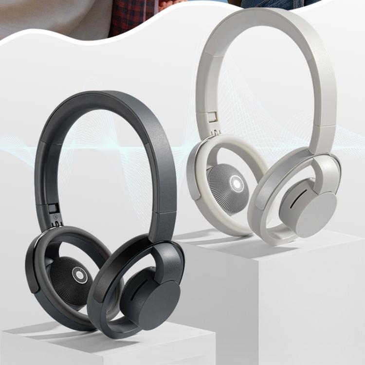 LC6200 Over-ear ENC Noise Reduction Wireless Bluetooth Earphone(White) - Headset & Headphone by buy2fix | Online Shopping UK | buy2fix