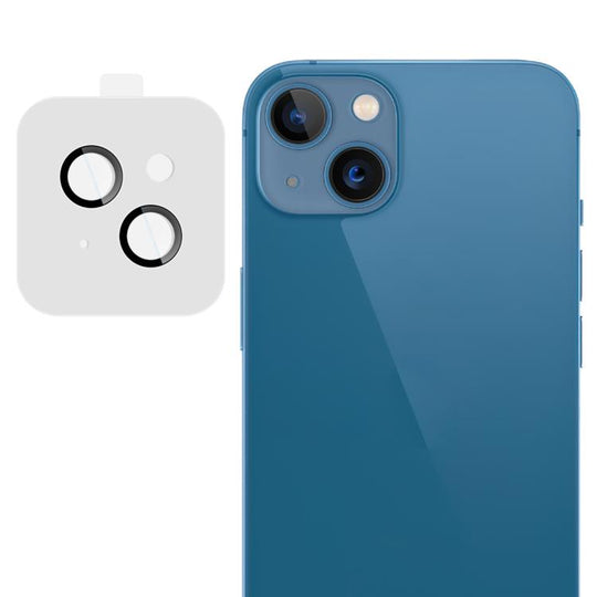 For iPhone 13 / 13 mini imak Glass Rear Camera Lens Film Phone Case Exclusive, Self-positioning Version