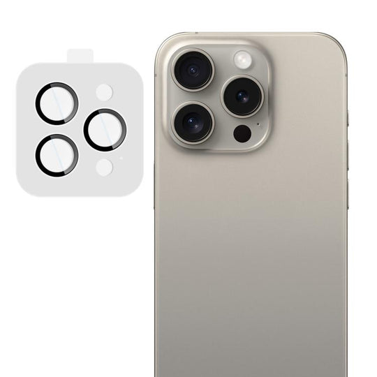 For iPhone 15 Pro / 15 Pro Max imak Glass Rear Camera Lens Film Phone Case Exclusive, Self-positioning Version