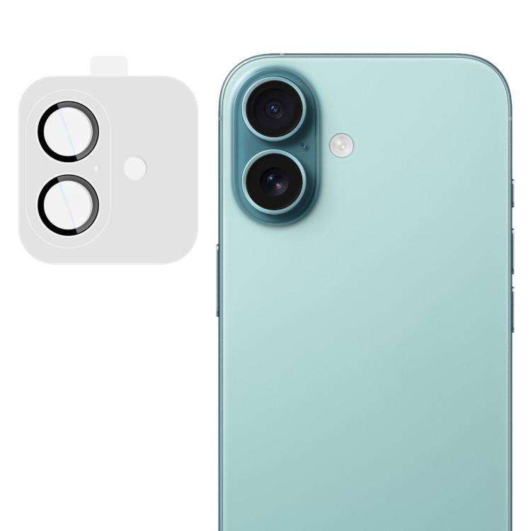 For iPhone 16 / 16 Plus imak Glass Rear Camera Lens Film Phone Case Exclusive, Self-positioning Version - iPhone 16 Plus Tempered Glass by imak | Online Shopping UK | buy2fix