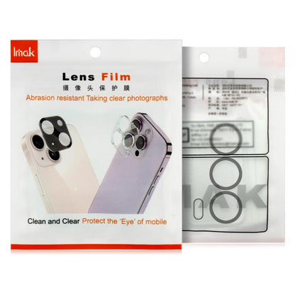 For iPhone 16 Pro / 16 Pro Max imak Glass Rear Camera Lens Film Phone Case Exclusive, Self-positioning Version - iPhone 16 Pro Tempered Glass by imak | Online Shopping UK | buy2fix