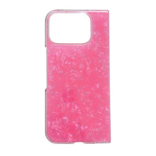For Google Pixel 10 Pro Fold Pearlescent Shell Texture Phone Case(Red) - Google Cases by buy2fix | Online Shopping UK | buy2fix