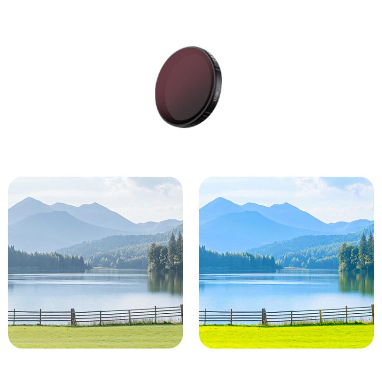 For DJI Action 5 Pro Camera Lens Filter, Filter:ND64 - Lens Filter by buy2fix | Online Shopping UK | buy2fix