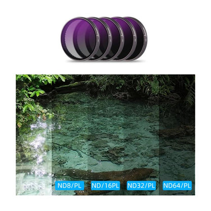 For DJI Action 5 Pro Camera Lens Filter, Filter:UV - Lens Filter by buy2fix | Online Shopping UK | buy2fix