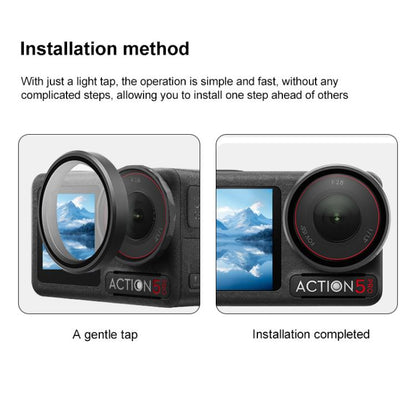 For DJI Action 5 Pro Camera Lens Filter, Filter:CPL - Lens Filter by buy2fix | Online Shopping UK | buy2fix