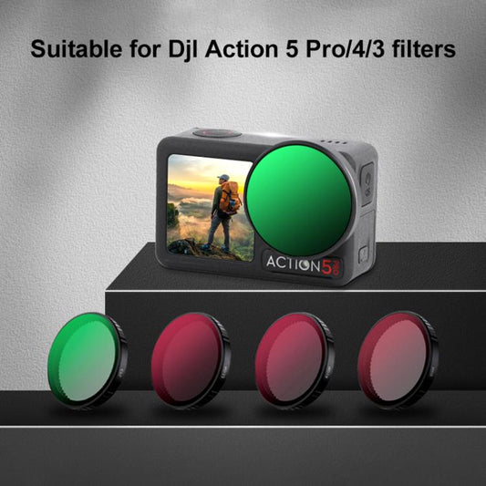 For DJI Action 5 Pro Camera Lens Filter, Filter:UV - Lens Filter by buy2fix | Online Shopping UK | buy2fix