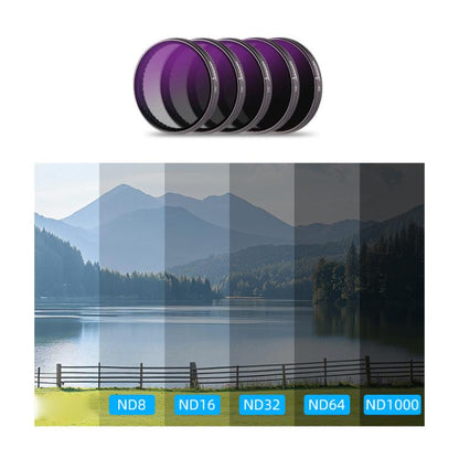 For DJI Action 5 Pro Camera Lens Filter, Filter:ND64 - Lens Filter by buy2fix | Online Shopping UK | buy2fix