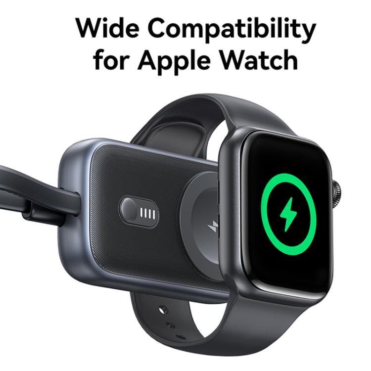 For Apple Watch Series USAMS CD245 1200mAh Portable Watch Wireless Charger with Cable(Desert Gold) - Charger / Holder by USAMS | Online Shopping UK | buy2fix