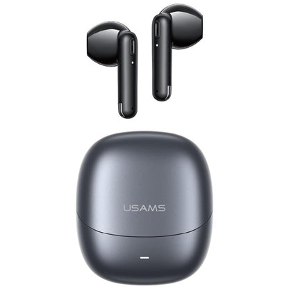 USAMS Echo E03 Half In-Ear TWS Wireless Bluetooth Earphones(Tarnish) - TWS Earphone by USAMS | Online Shopping UK | buy2fix