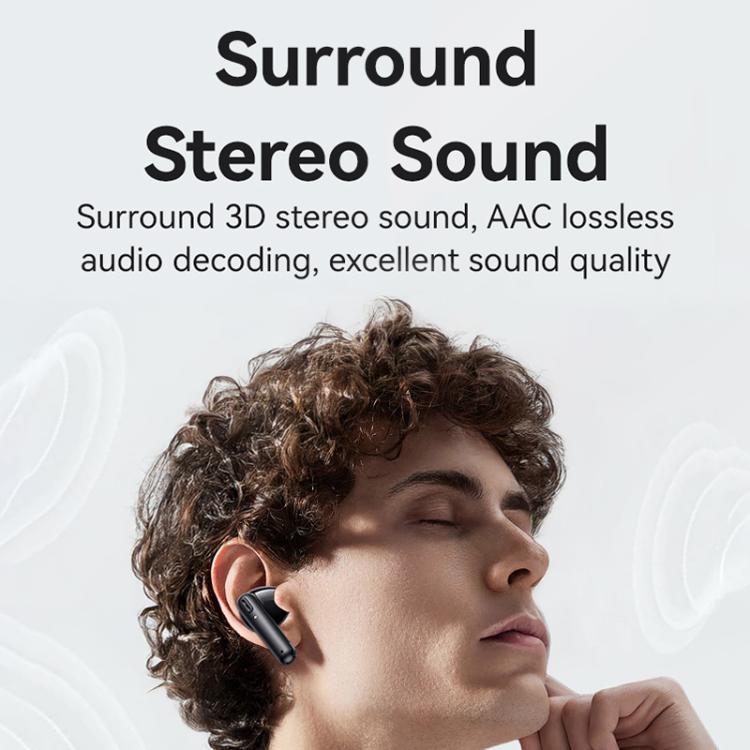 USAMS Echo E03 Half In-Ear TWS Wireless Bluetooth Earphones(Tarnish) - TWS Earphone by USAMS | Online Shopping UK | buy2fix