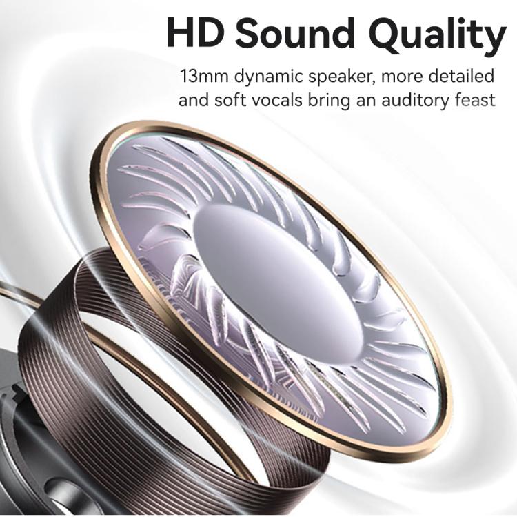 USAMS Echo E03 Half In-Ear TWS Wireless Bluetooth Earphones(Tarnish) - TWS Earphone by USAMS | Online Shopping UK | buy2fix