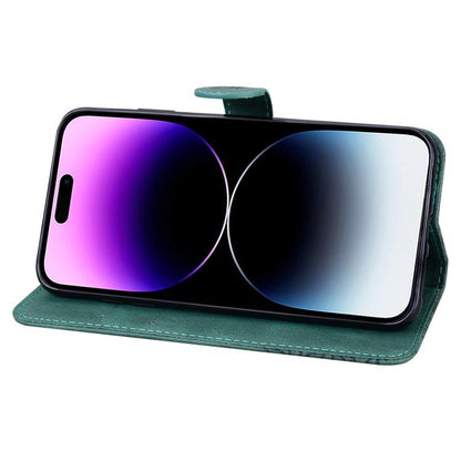 For iPhone Air Retro Skin Feel Butterflies Embossing Horizontal Flip Leather Phone Case(Green) - iPhone Air Cases by buy2fix | Online Shopping UK | buy2fix