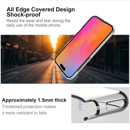 For iPhone 17 Air imak UX-10 Series Transparent Shockproof TPU Phone Case(Transparent) - iPhone 17 Air Cases by imak | Online Shopping UK | buy2fix