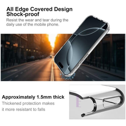 For iPhone 17 Pro imak UX-10 Series Transparent Shockproof TPU Phone Case(Transparent) - iPhone 17 Pro Cases by imak | Online Shopping UK | buy2fix