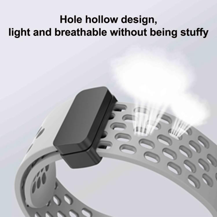For Huawei Watch Fit4 Pro / Fit4 / Fit3 xDfind Hole Style Magnetic Black Buckle Silicone Watch Band(Dark Green) - Watch Bands by xDfind | Online Shopping UK | buy2fix