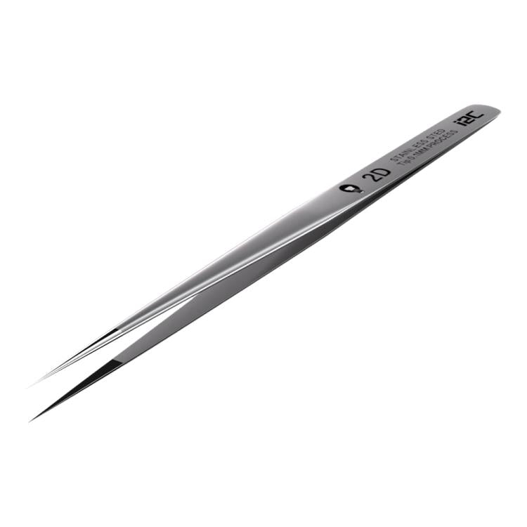 i2C NS Series Super Alloy High Precision Stainless Steel Super Hard Extra Tip Flying Wire Tweezers, Model:NS-01 2.5 Standard - Tweezers by i2C | Online Shopping UK | buy2fix