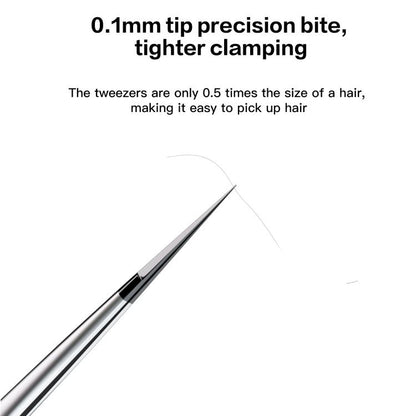 i2C NS Series Super Alloy High Precision Stainless Steel Super Hard Extra Tip Flying Wire Tweezers, Model:NS-03 Extra Hard Tip - Tweezers by i2C | Online Shopping UK | buy2fix
