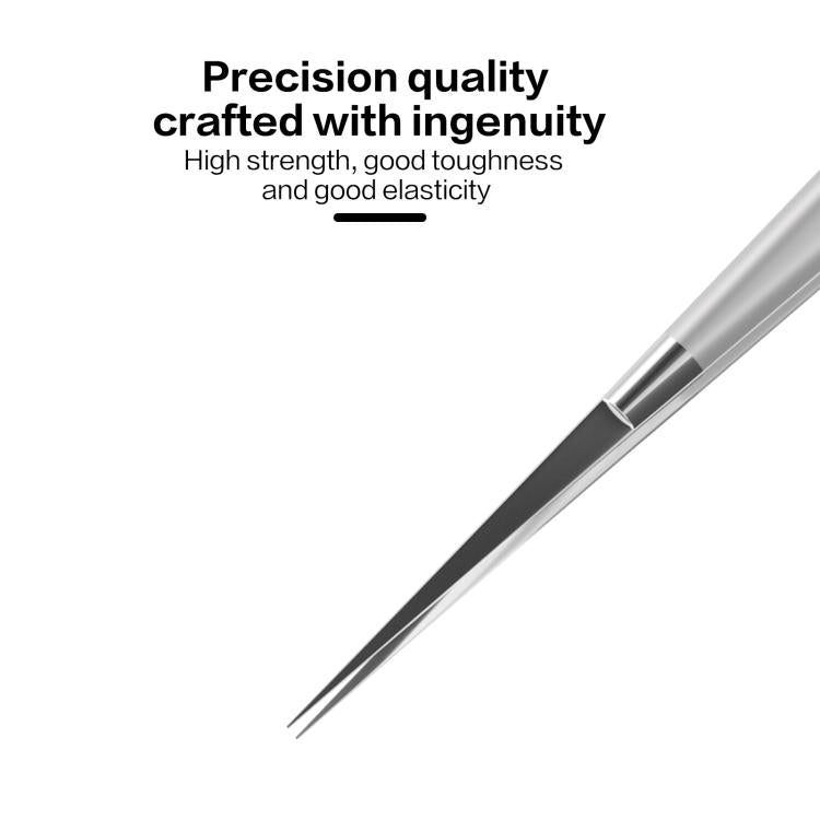 i2C NS Series Super Alloy High Precision Stainless Steel Super Hard Extra Tip Flying Wire Tweezers, Model:NS-04/02/03 Set - Tweezers by i2C | Online Shopping UK | buy2fix