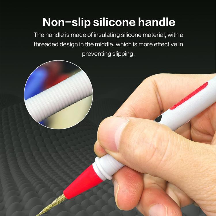 i2C Pure Copper Silicone Probe Detection Pen, Model:Straight Plug Without Stainless Steel Needle - Test Tools by i2C | Online Shopping UK | buy2fix
