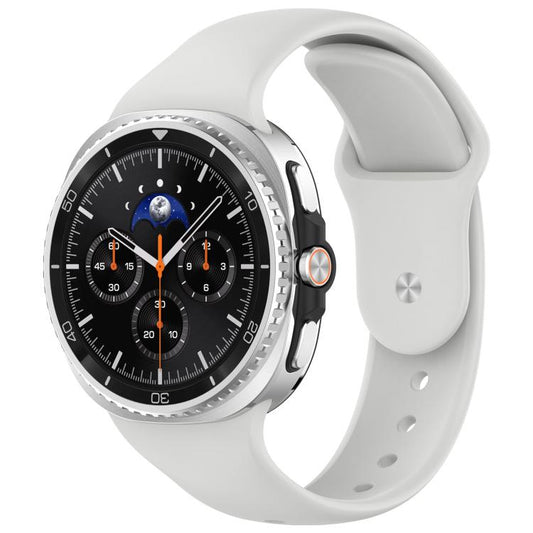 For Samsung Galaxy Watch8 / 8 Classic xDfind Reverse Buckle Silicone Watch Band(Light Grey) - Watch Bands by xDfind | Online Shopping UK | buy2fix