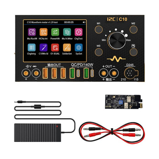 i2C C10 Ultra-high Precision Digital Waveform Ammeter with Charge Detection / Voltage Measurement, Model:Set 1 - Test Tools by i2C | Online Shopping UK | buy2fix