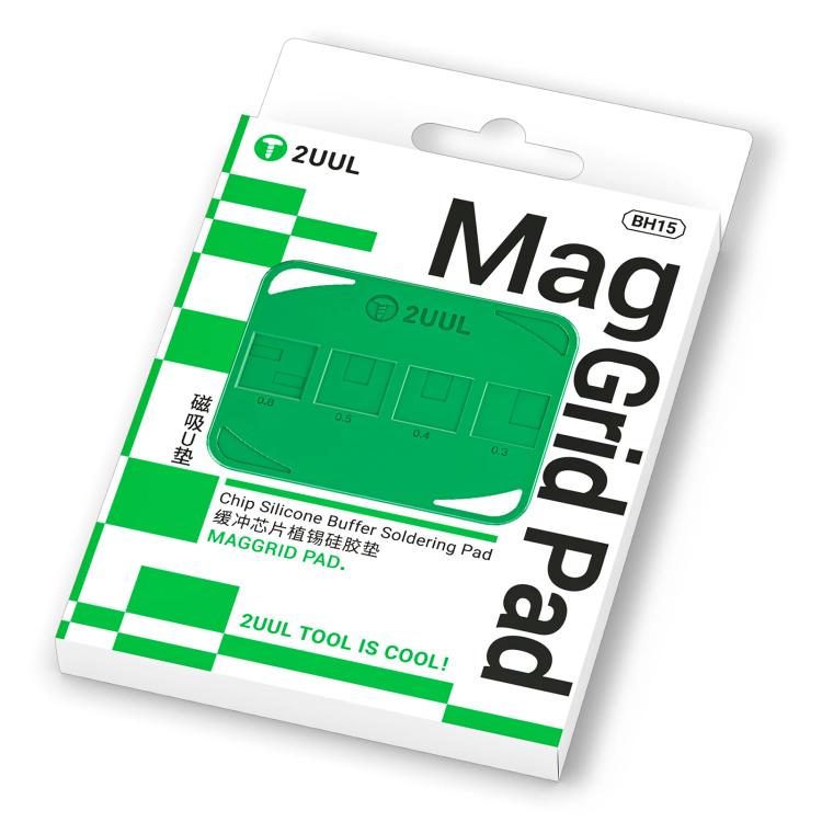 2uul BH15 MagGrid Pad Chip Silicone Buffer Soldering Pad - Working Mat by 2UUL | Online Shopping UK | buy2fix