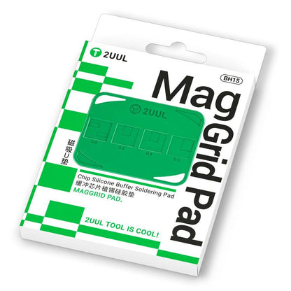 2uul BH15 MagGrid Pad Chip Silicone Buffer Soldering Pad - Working Mat by 2UUL | Online Shopping UK | buy2fix