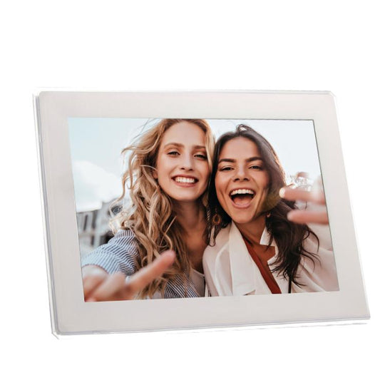 10 inch IPS HD Screen Smart WiFi Advertising Machine, Plug:EU Plug(White)